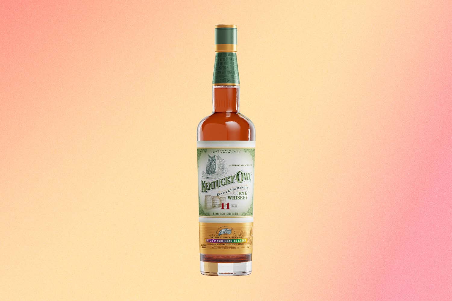 Kentucky Owl Mardi Gras XO Cask Straight Rye Whiskey