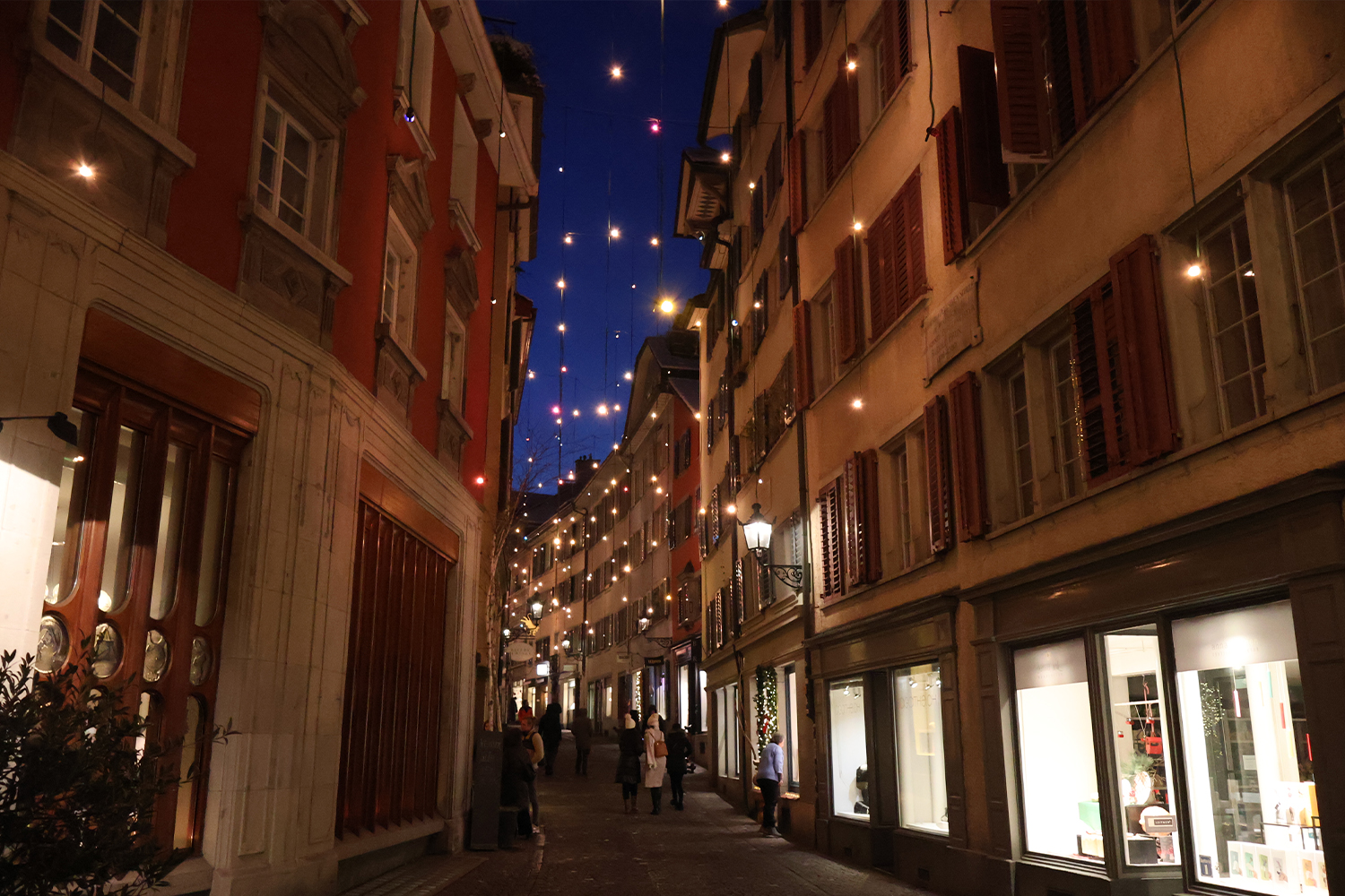 Lights in the Old Town