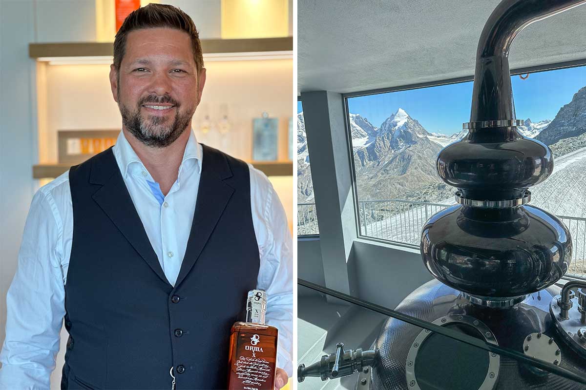 Pascal Mittner, co-owner of Orma. Plus, the stills at Orma.