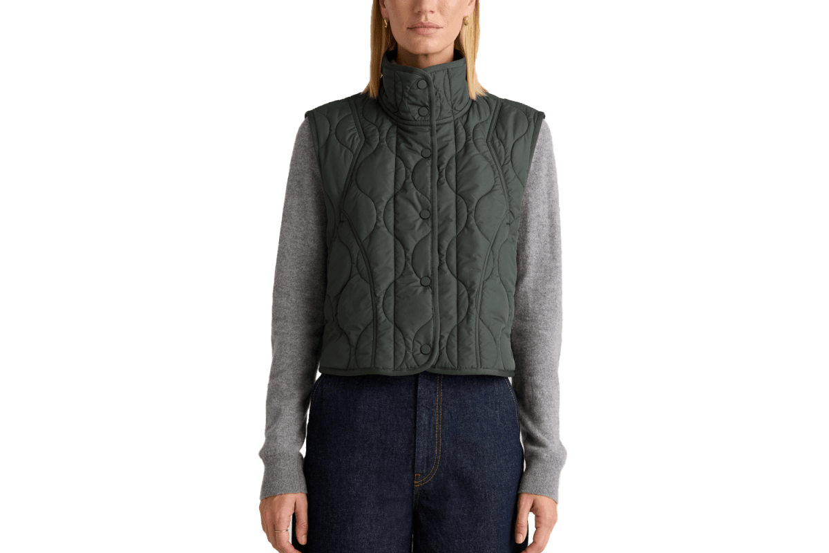 Quince Featherless Quilted Puffer Vest