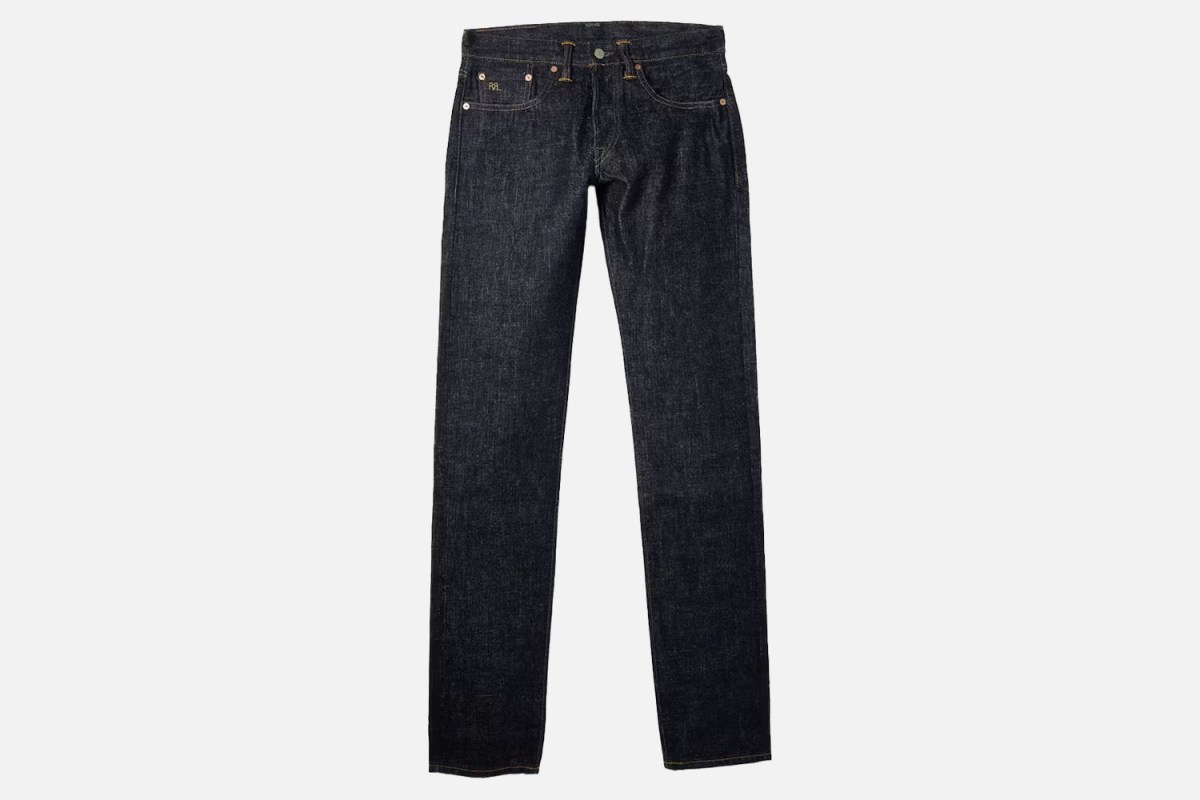 RRL Slim Fit Selvedge Denim Jeans