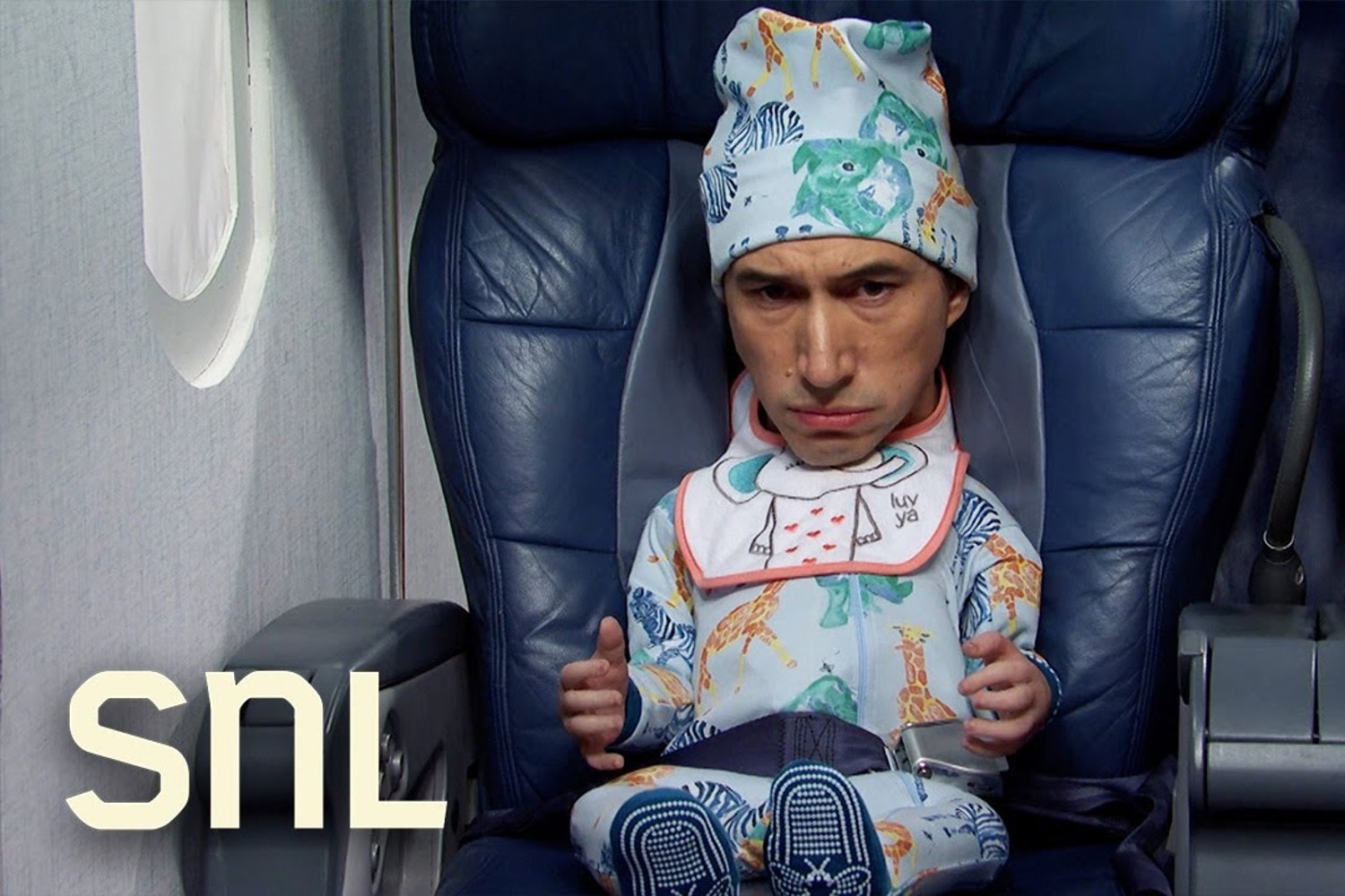Adam Driver as a baby