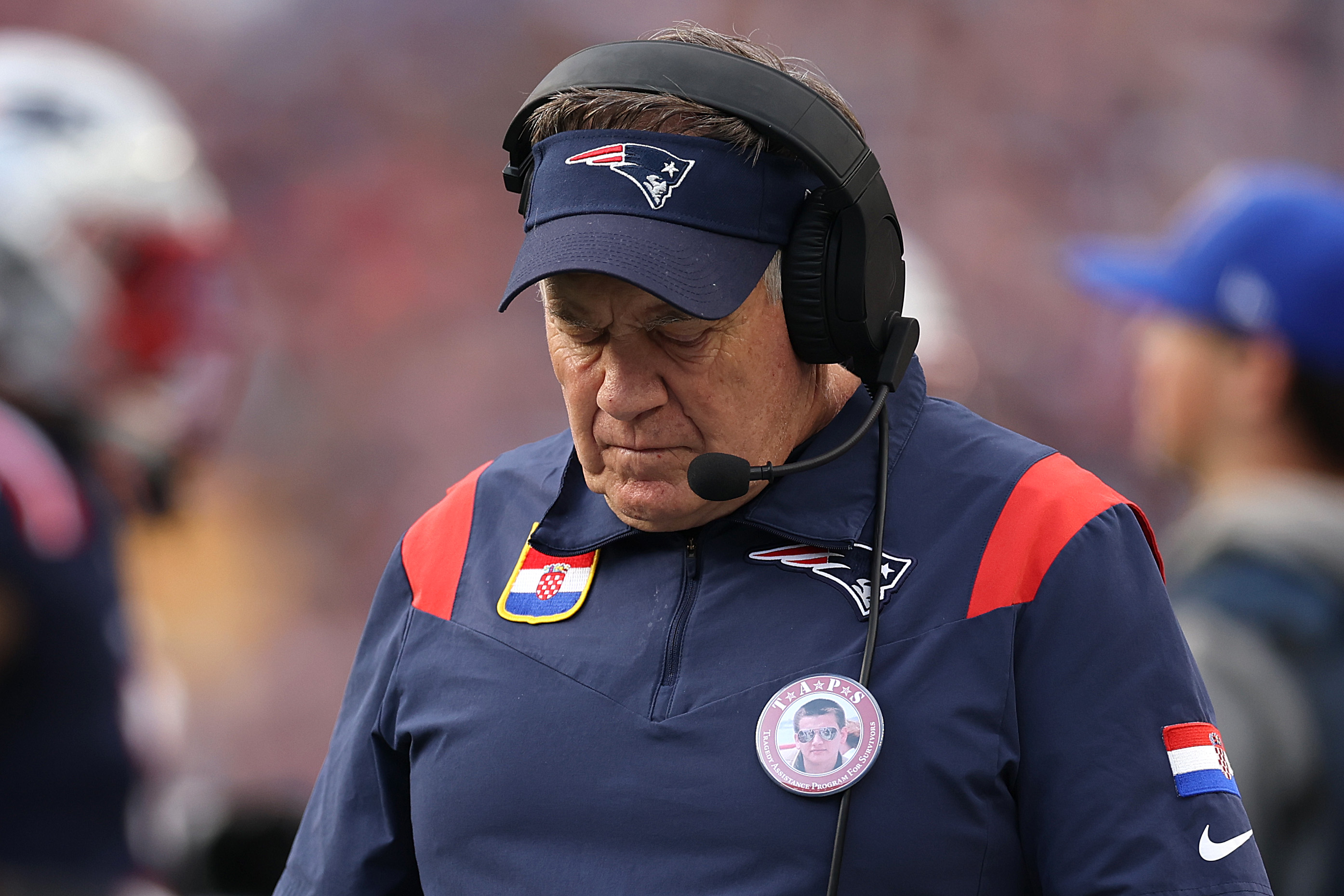 New England Patriots head coach Bill Belichick.