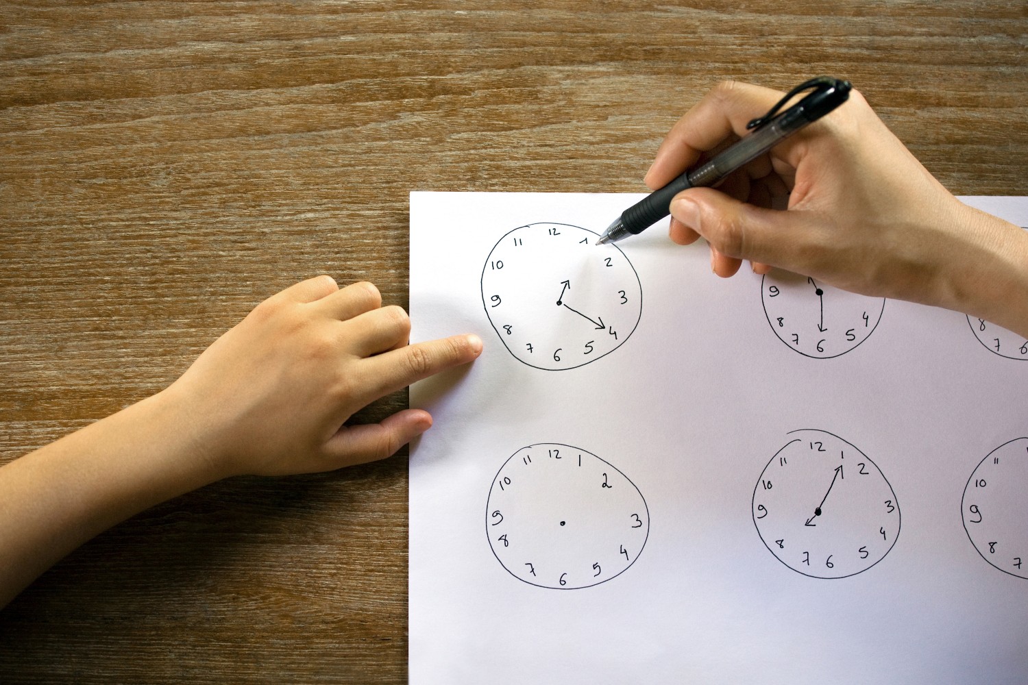Clock drawings