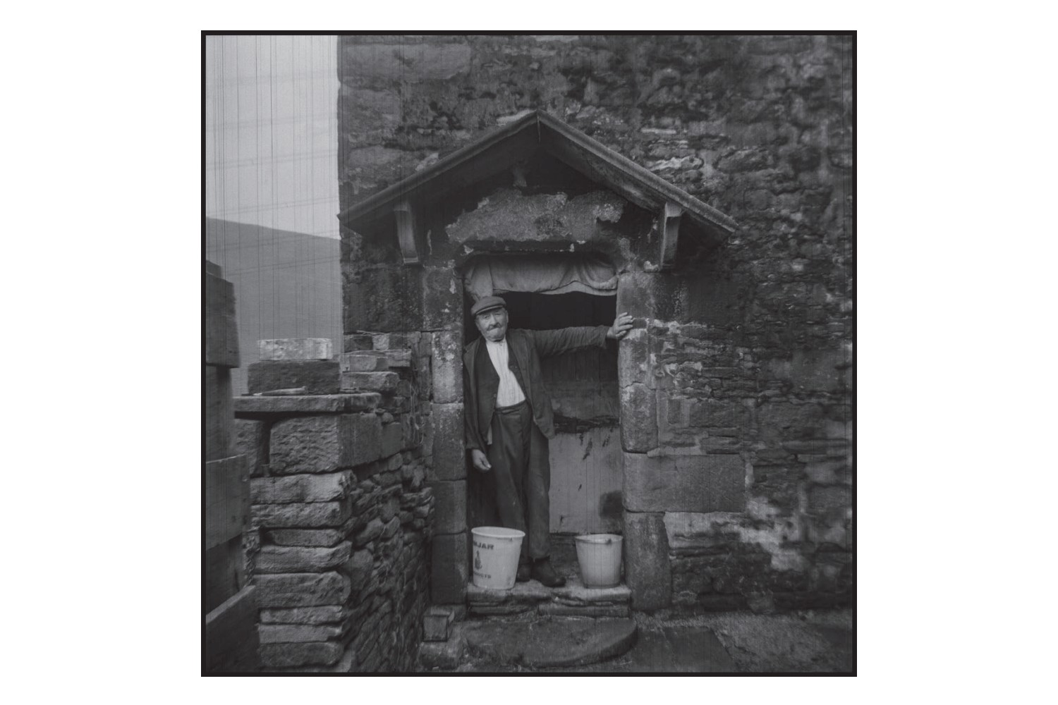 Man in doorway