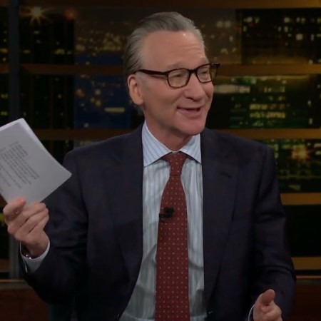 Bill Maher on the December 1, 2023 episode of "Real Time."