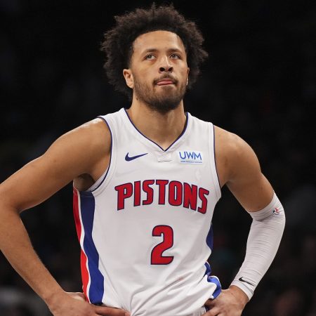Cade Cunningham of the Detroit Pistons.