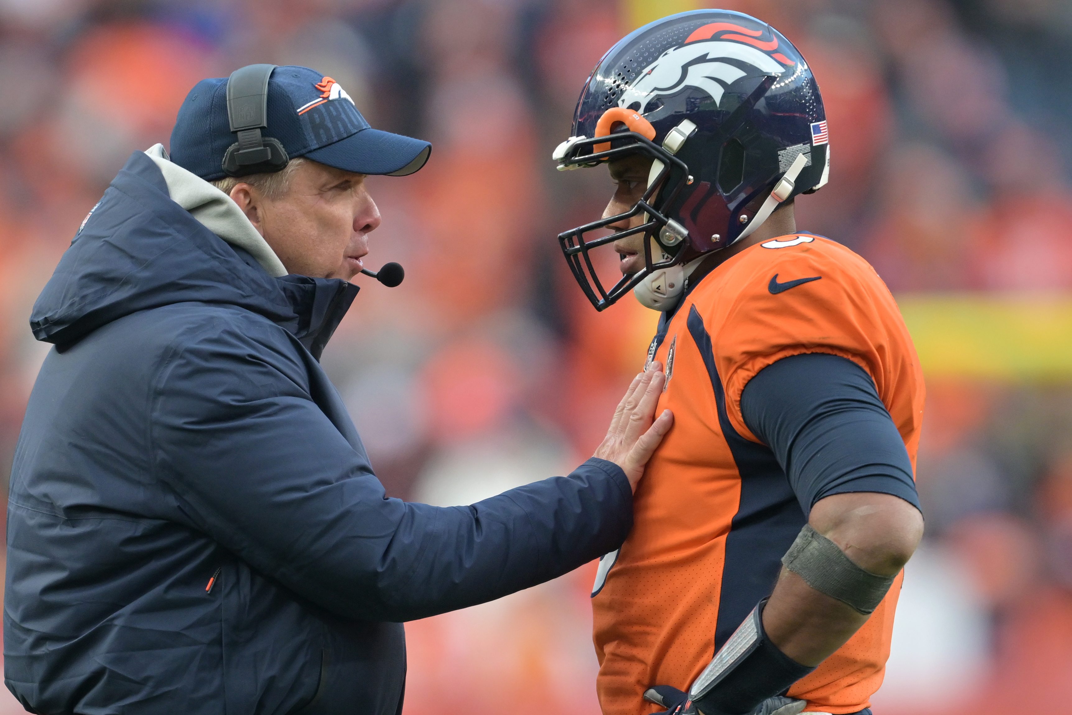 Denver Broncos coach Sean Payton.