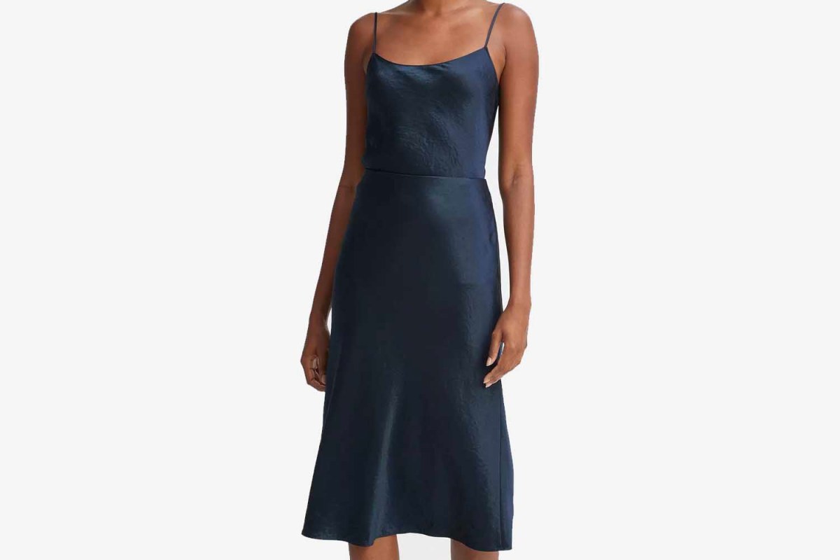 Vince Satin Slip Skirt