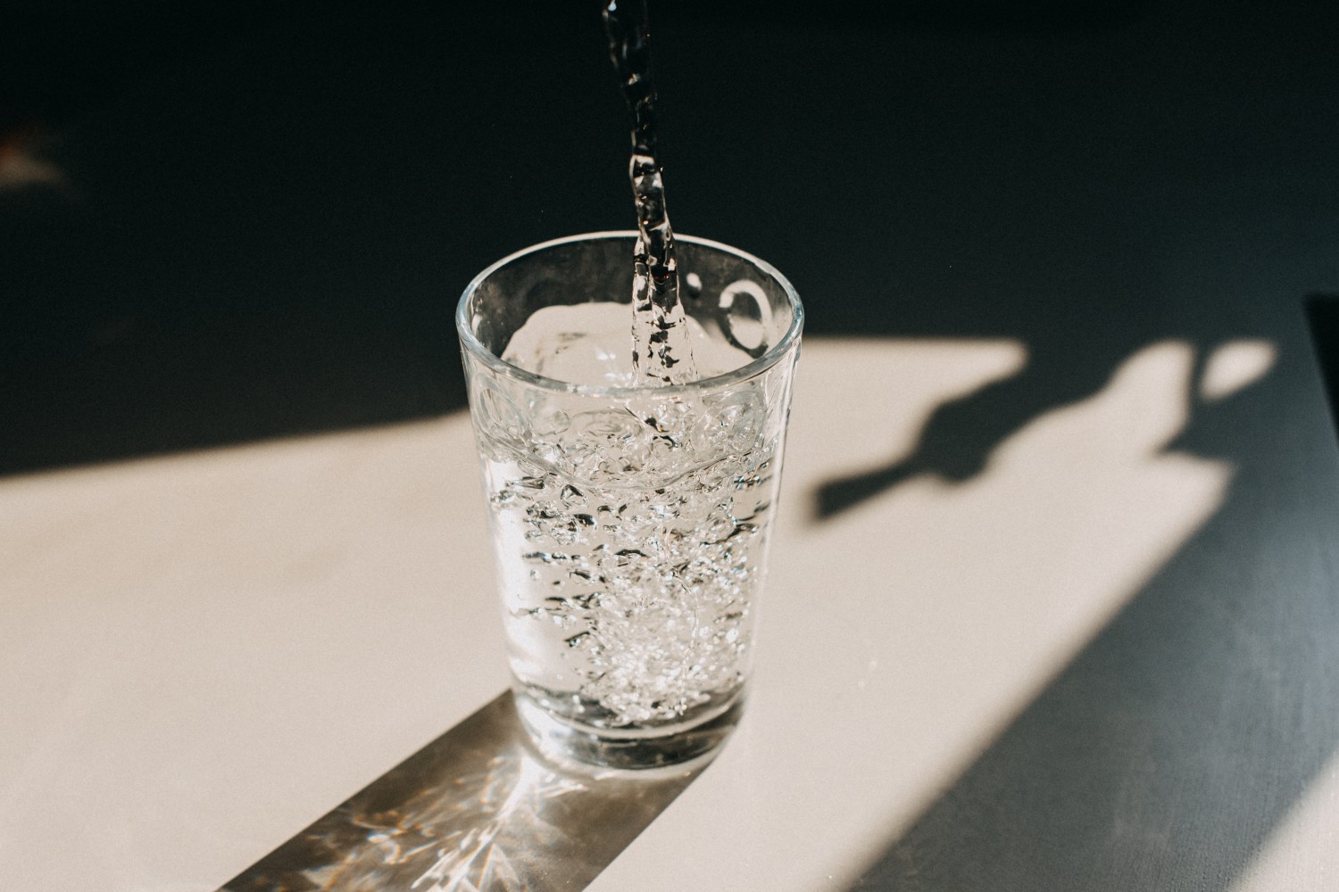 Glass of water
