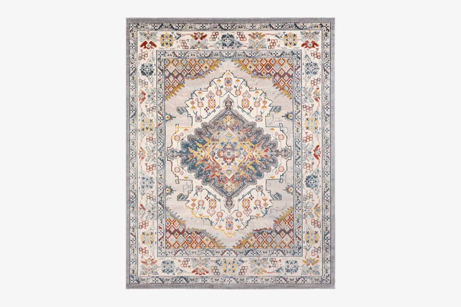 Artistic Weavers Elmas Traditional Persian Medallion Area Rug
