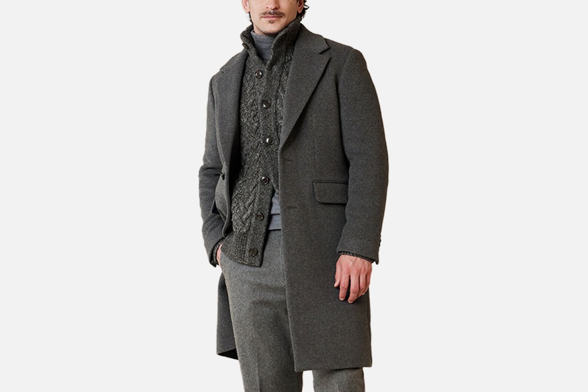 Banana Republic Sendero Wool Topcoat