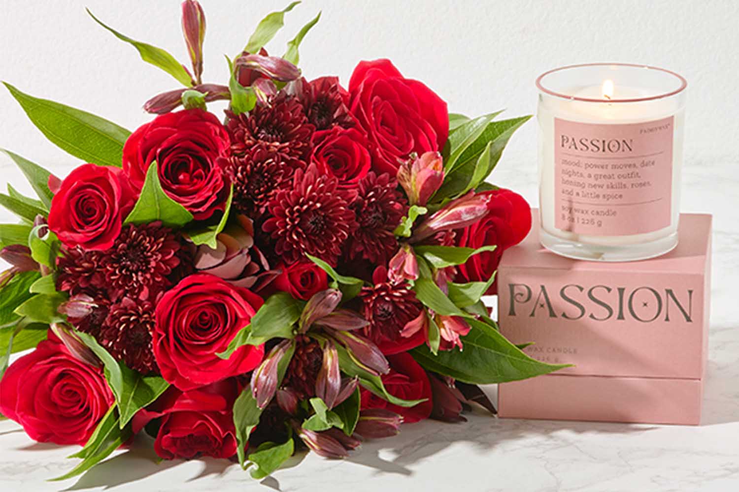 The Passion bundle from The Bouqs Co.
