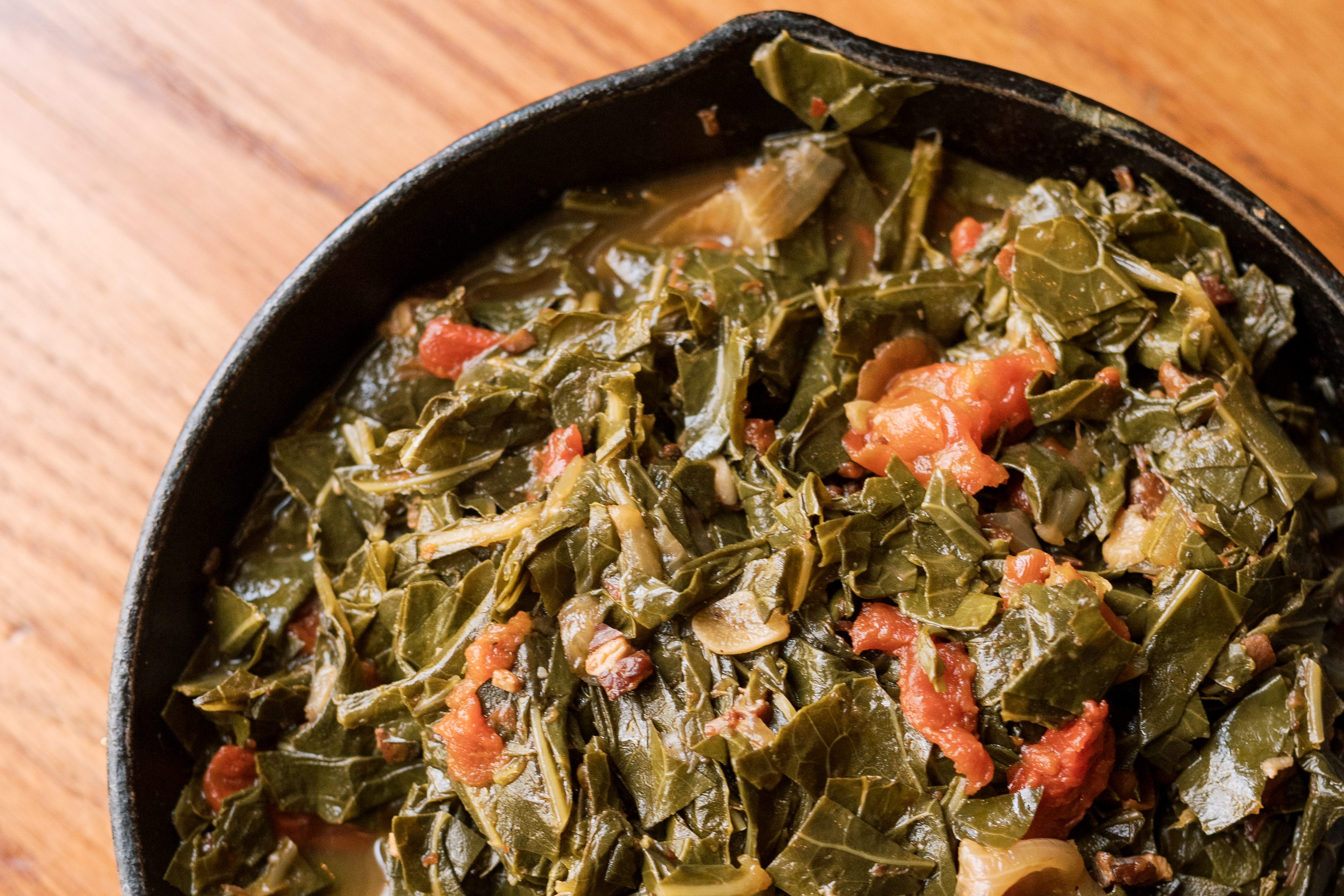 RT Lodge's collard greens.