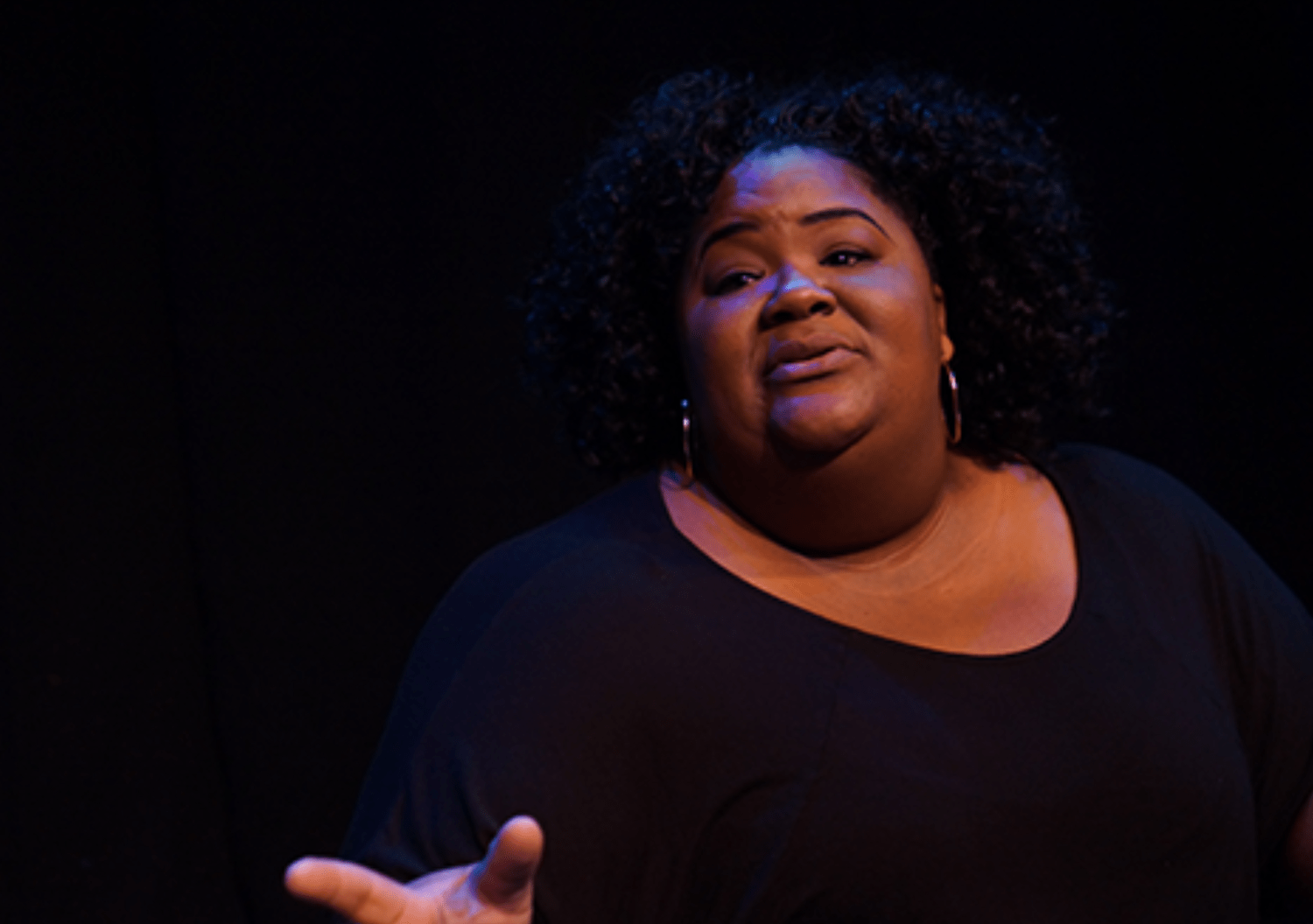 Earliana McLaurin, participant in the 27th Annual Fillet of Solo Festival