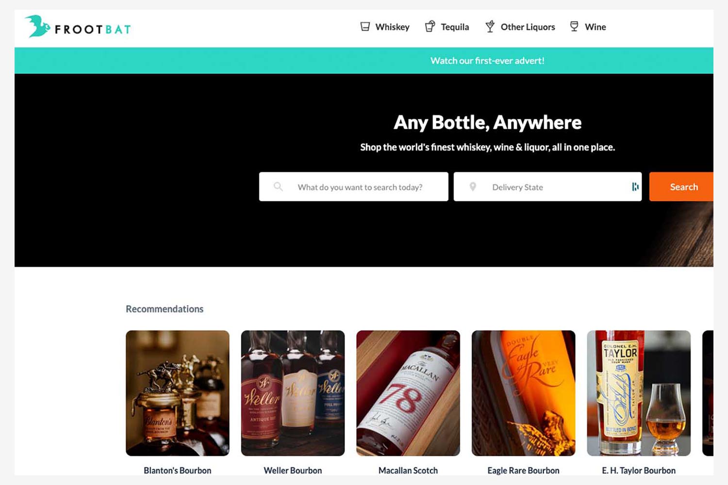 Frootbat home page