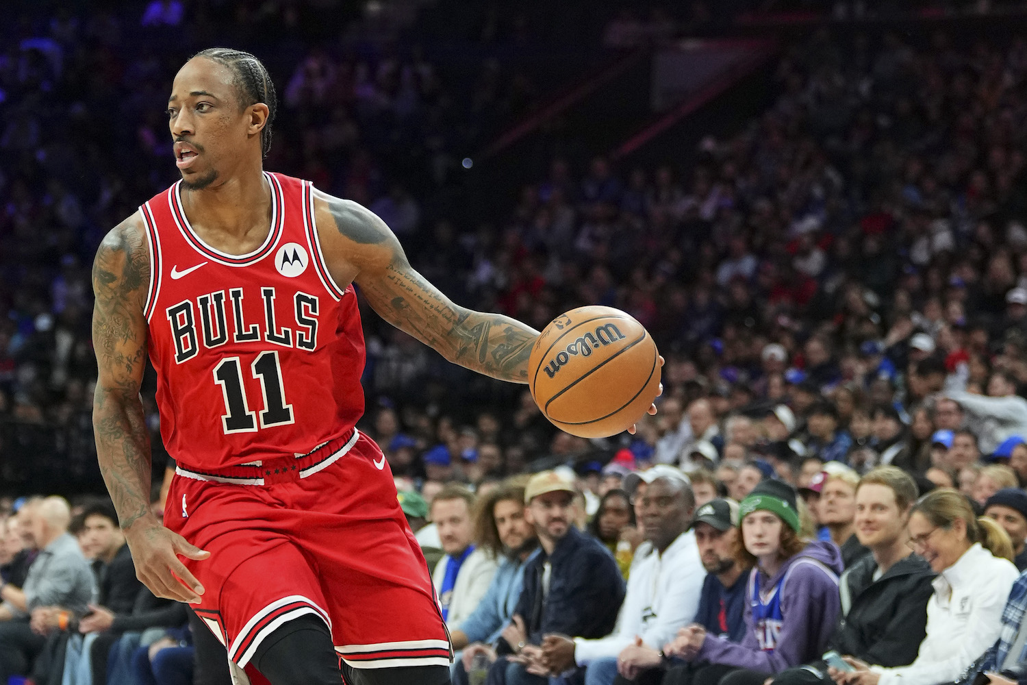 DeMar DeRozan Chicago Bulls v Philadelphia 76ers