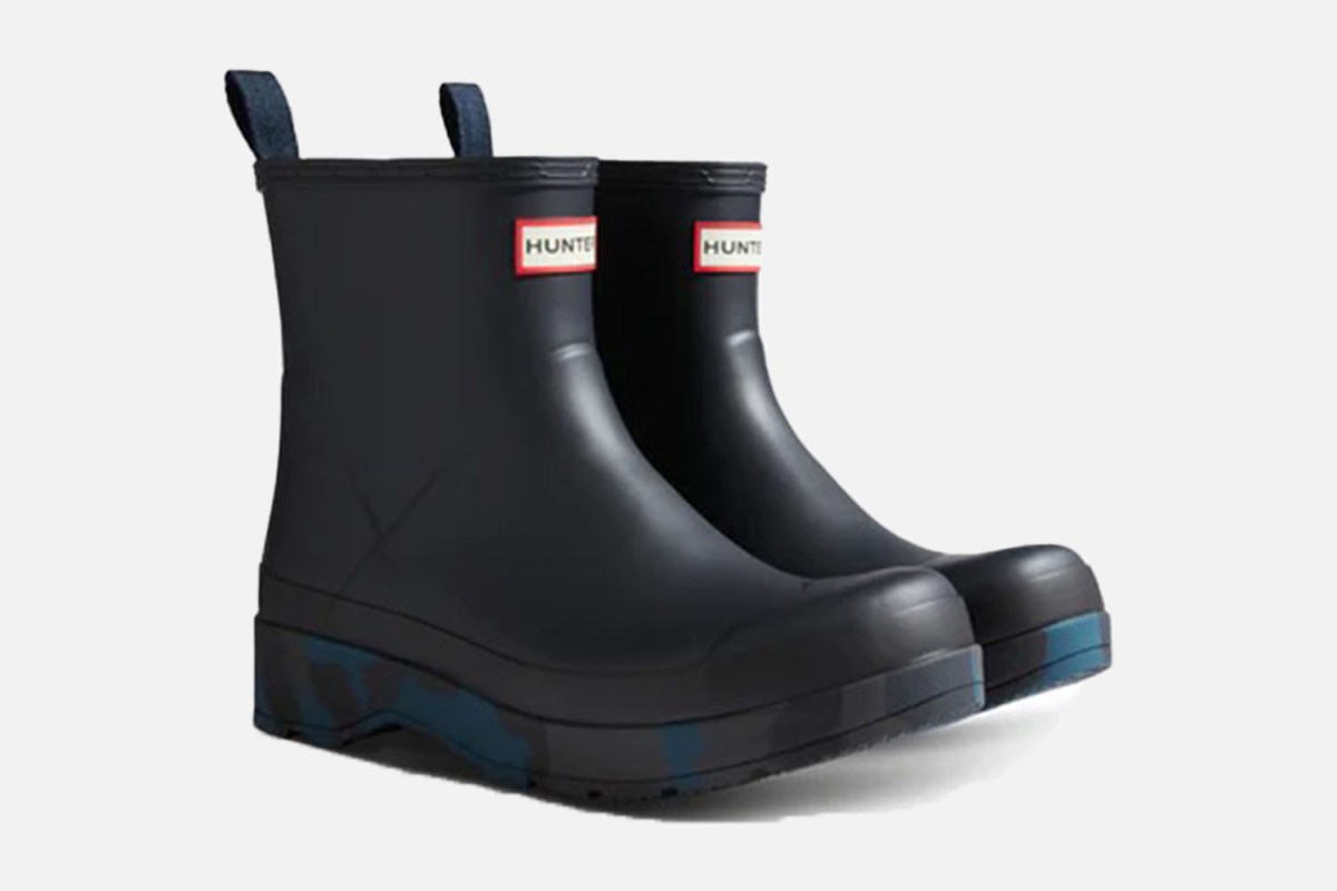 Hunter Play Short Slipper Rain Boots