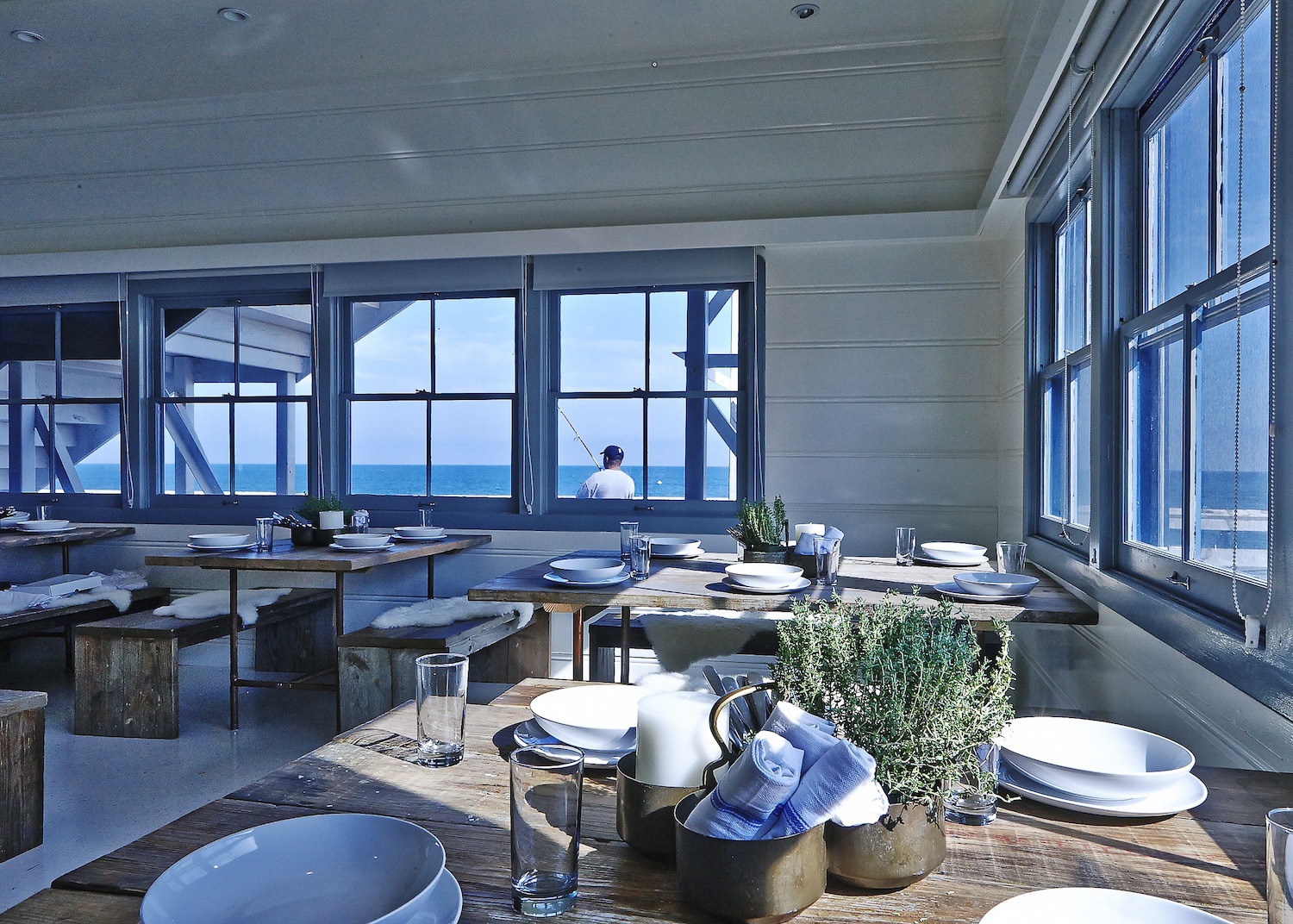 Interior of Malibu Farm