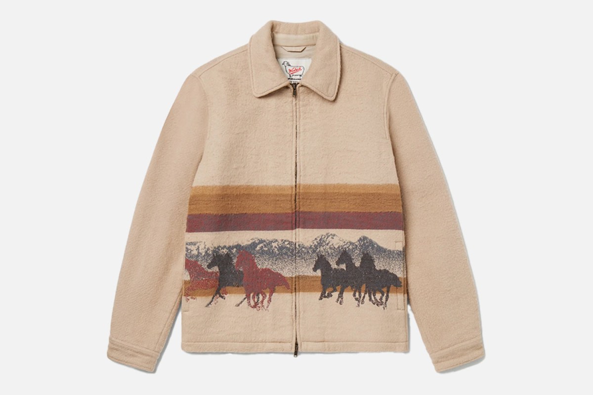 One of These Days x Woolrich Zipped Overshirt