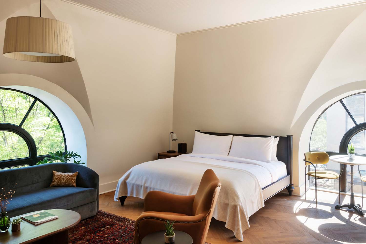 A guestroom at The Quoin