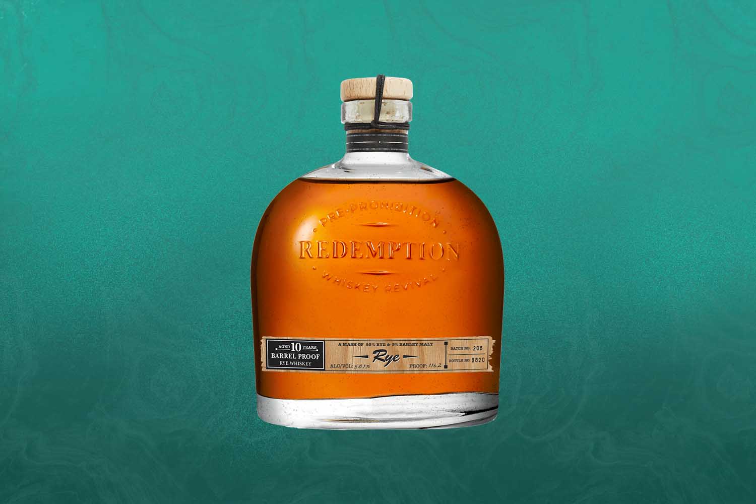 Redemption 10 Year Aged Barrel Proof Rye