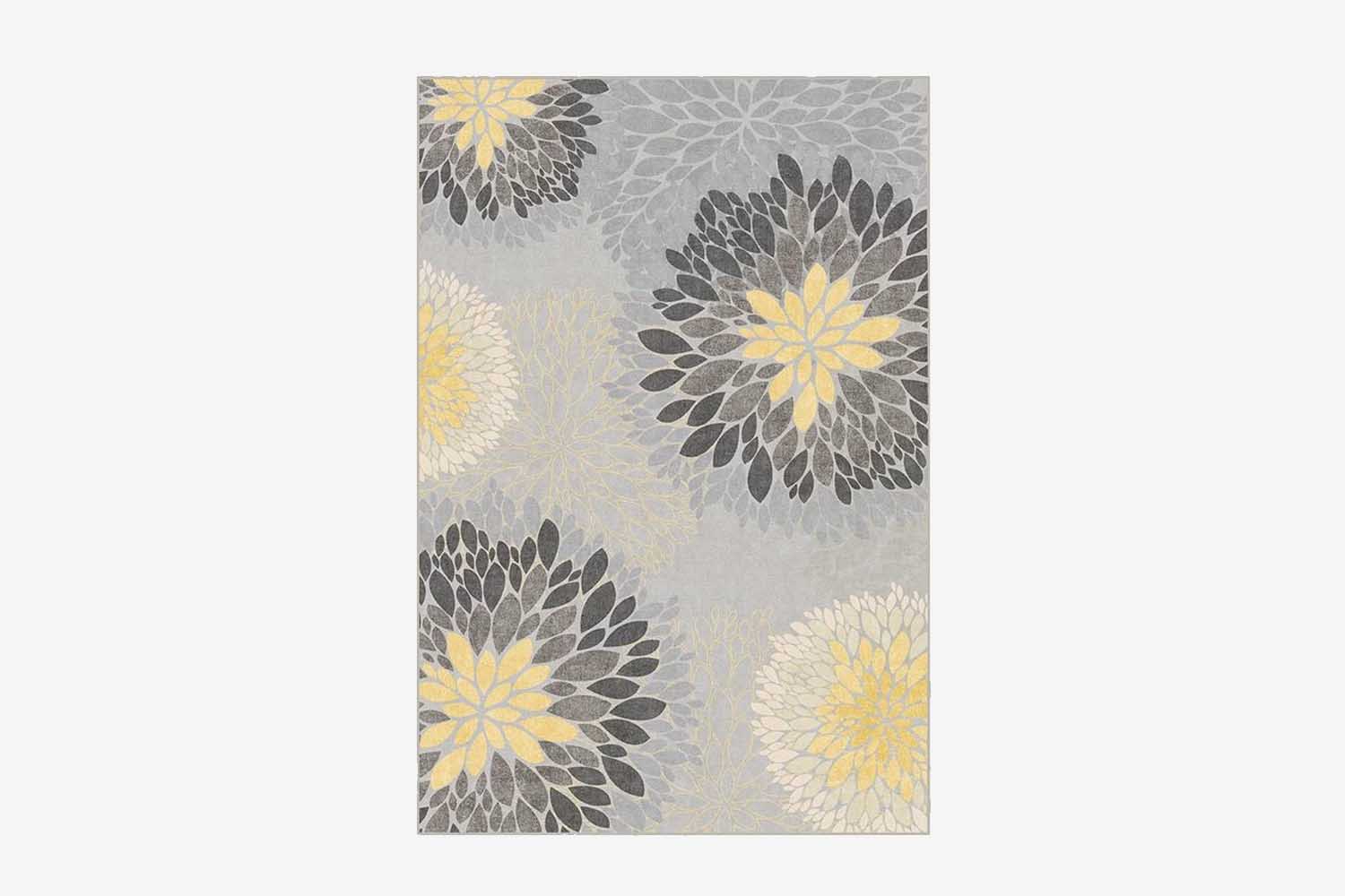 Ruggable Floral Medallion 