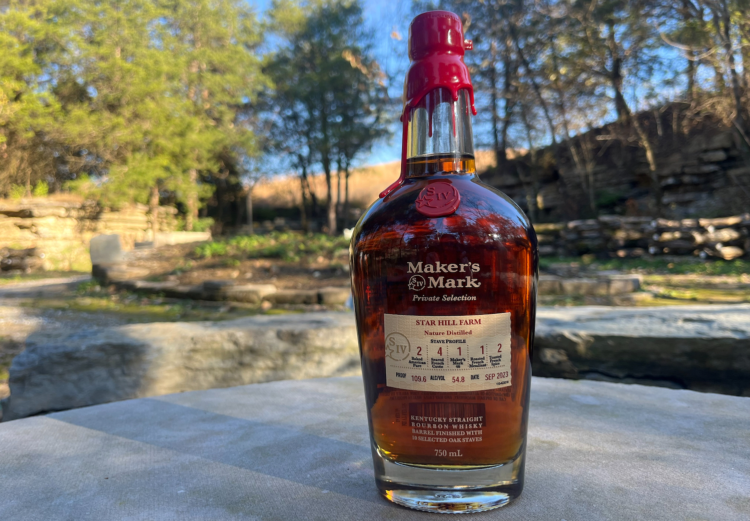 maker's mark Star Hill Farm “Nature Distilled” Private Select