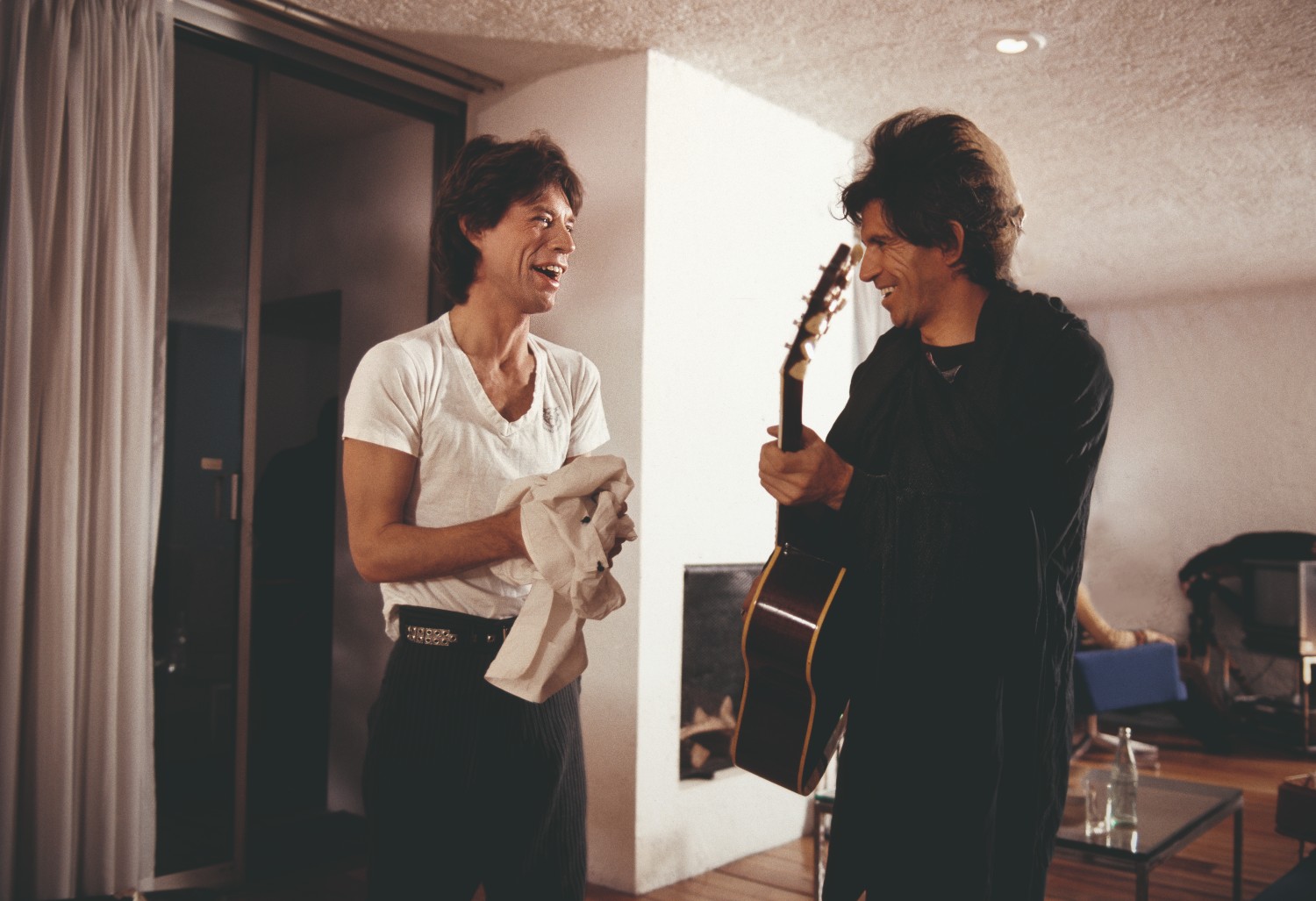 Mick Jagger and Keith Richards