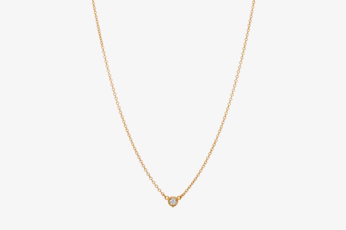 Tiffany and Co. Diamonds by the Yard Single Diamond Pendant
