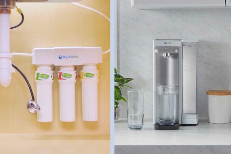 The Aquasana Claryum 3-Stage Max Flow and Brita Hub Water Filters