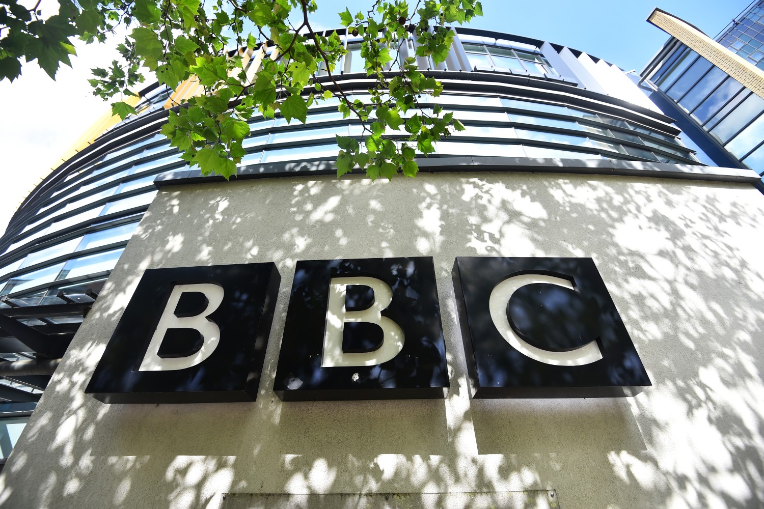 BBC outdoor signage