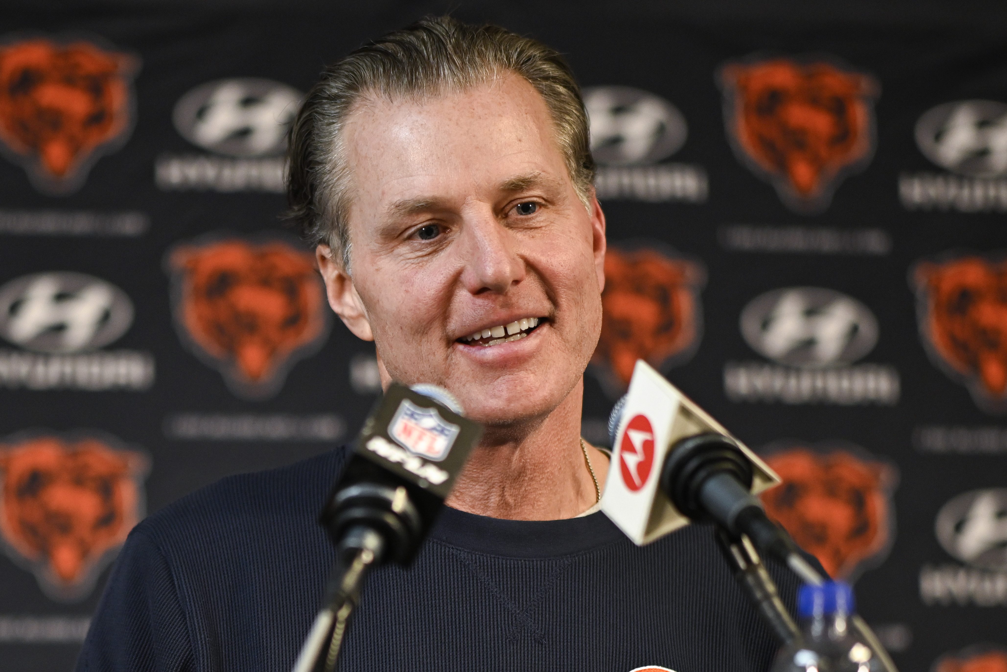 Chicago Bears head coach Matt Eberflus.
