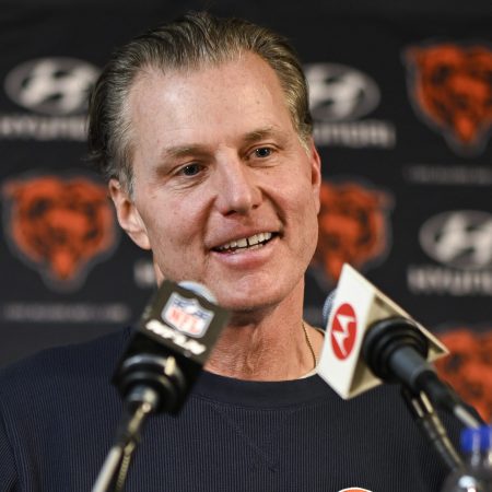 Chicago Bears head coach Matt Eberflus.