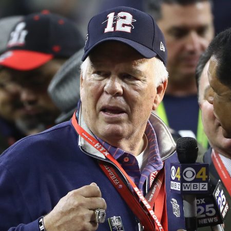 Tom Brady Sr. at Super Bowl 51 in Houston.