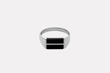Miansai Duo Onyx Ring
