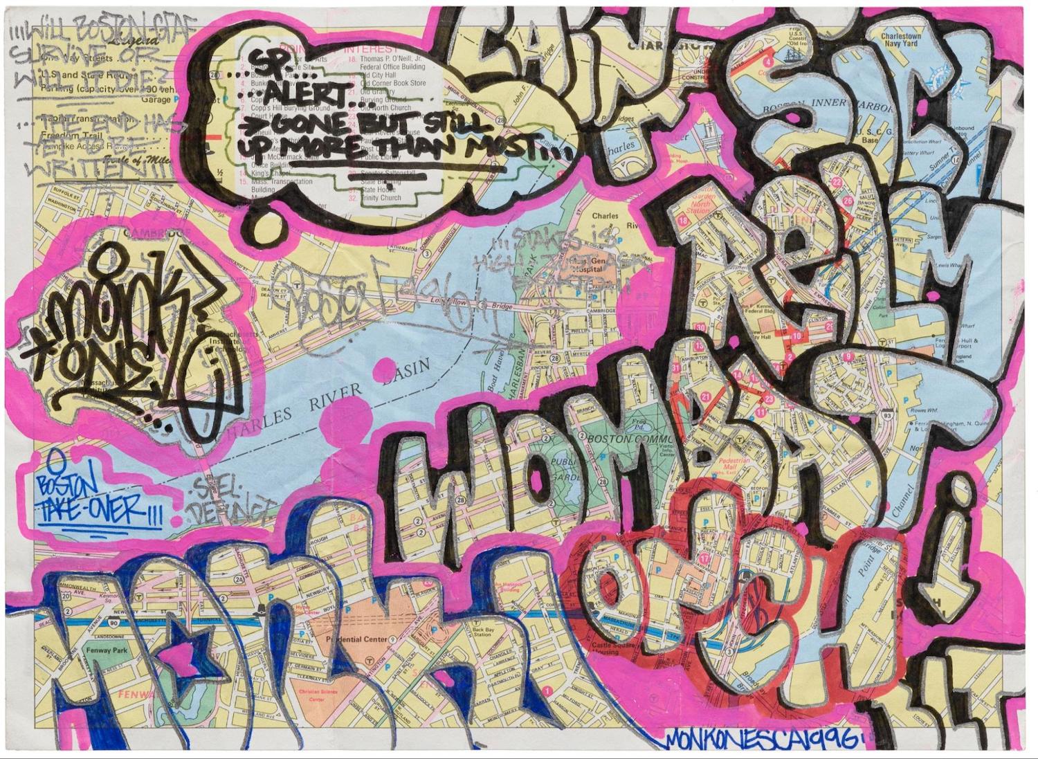 Image from the "Subscription To Mischief" exhibit.