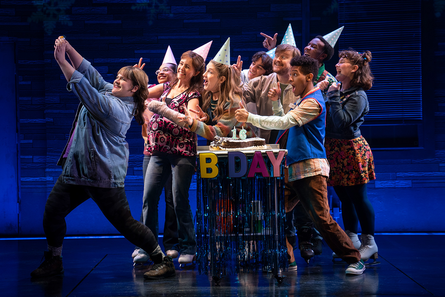 The cast of "Kimberly Akimbo" on Broadway. The original musical announced it's closing on April 28, 2024.