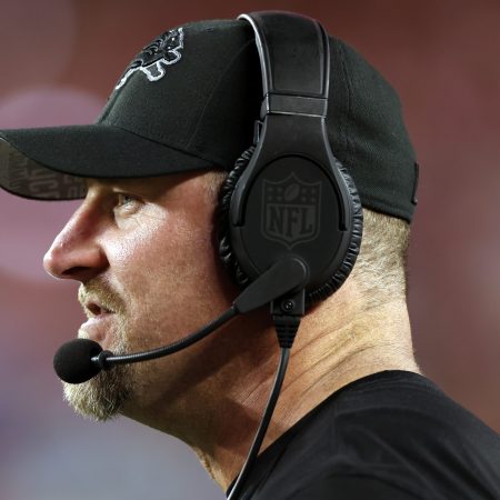 Detroit Lions head coach Dan Campbel.