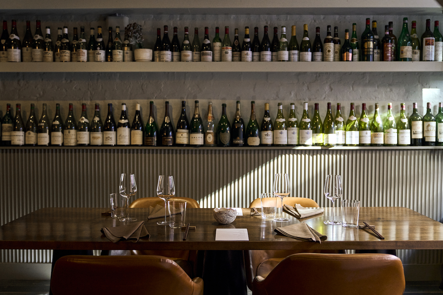 the dining room at 63 Clinton