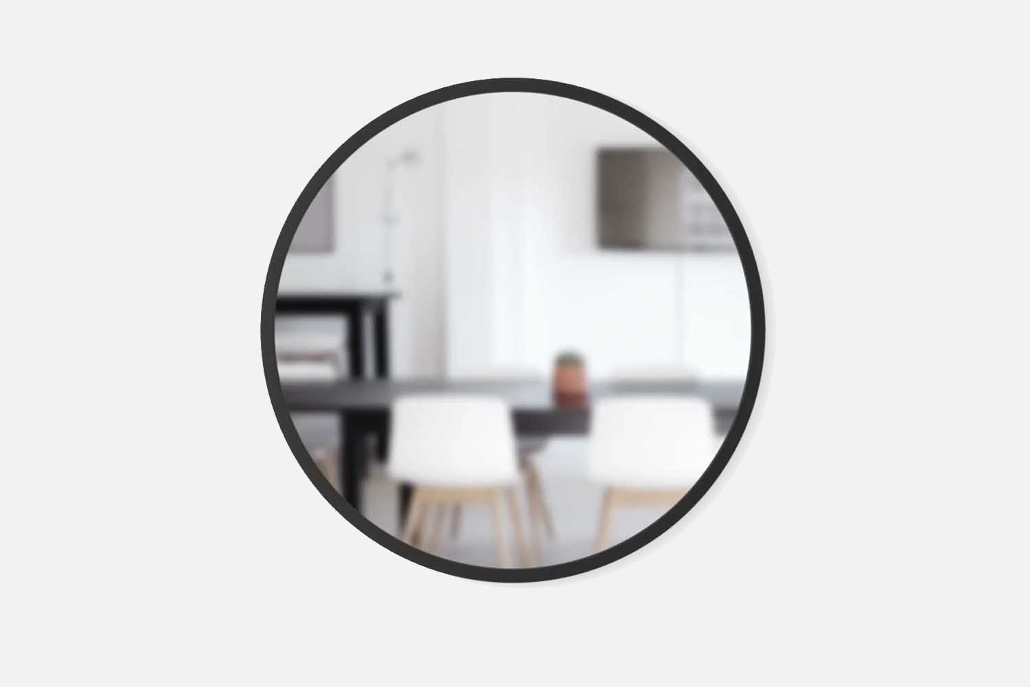 All Modern Hub Round Wall Mirror
