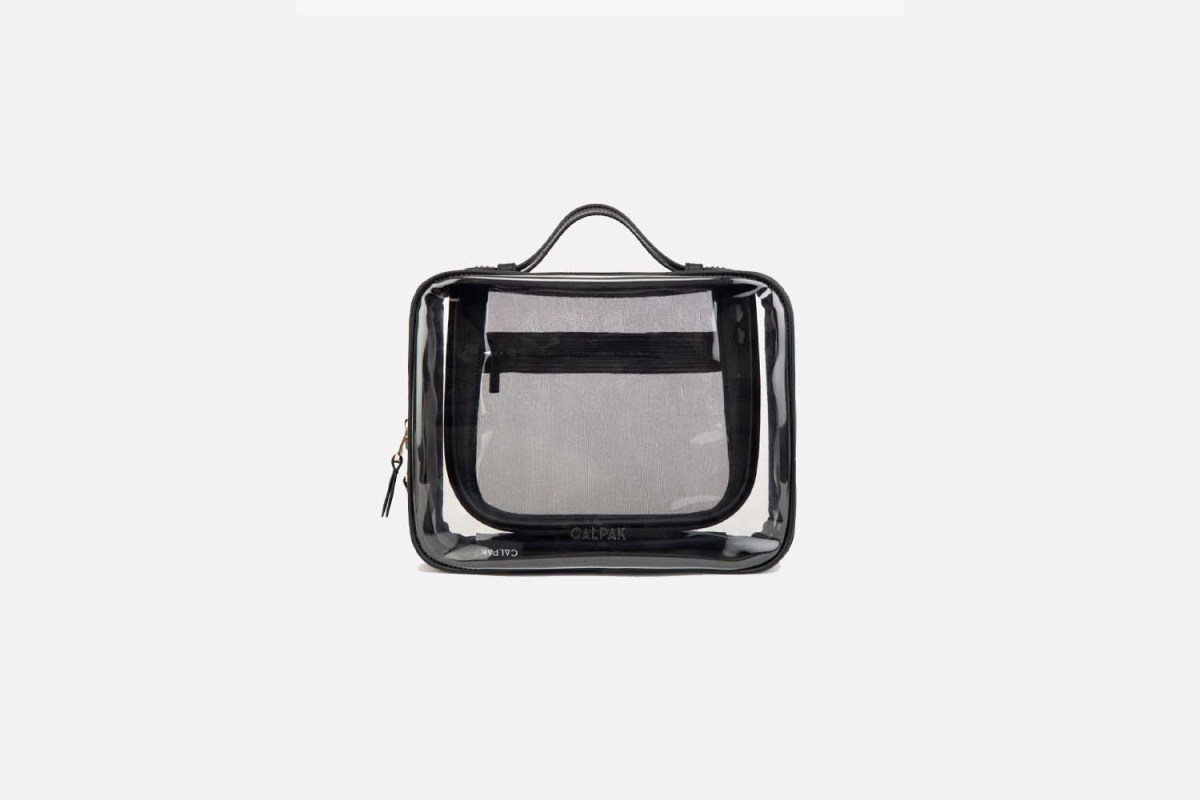 Calpak Large Clear Cosmetics Case
