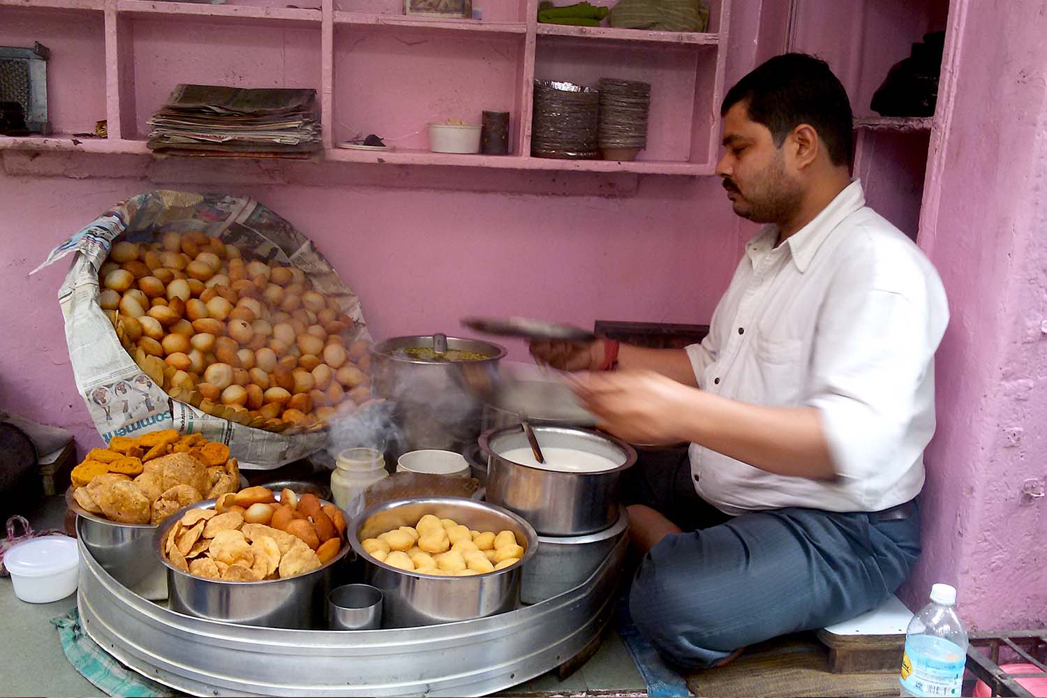 Delhi street food