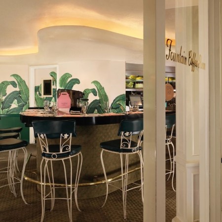 Interior of Fountain Coffee Room