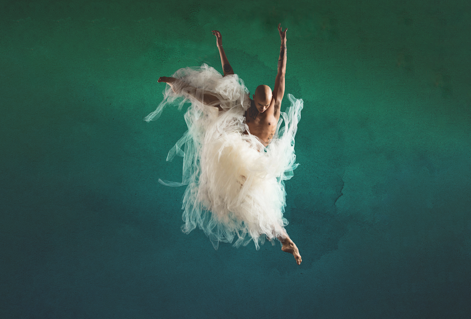 Dancer in the air