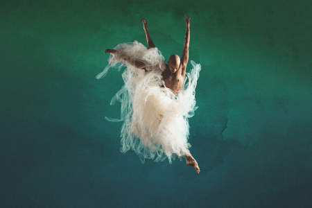 Dancer in the air