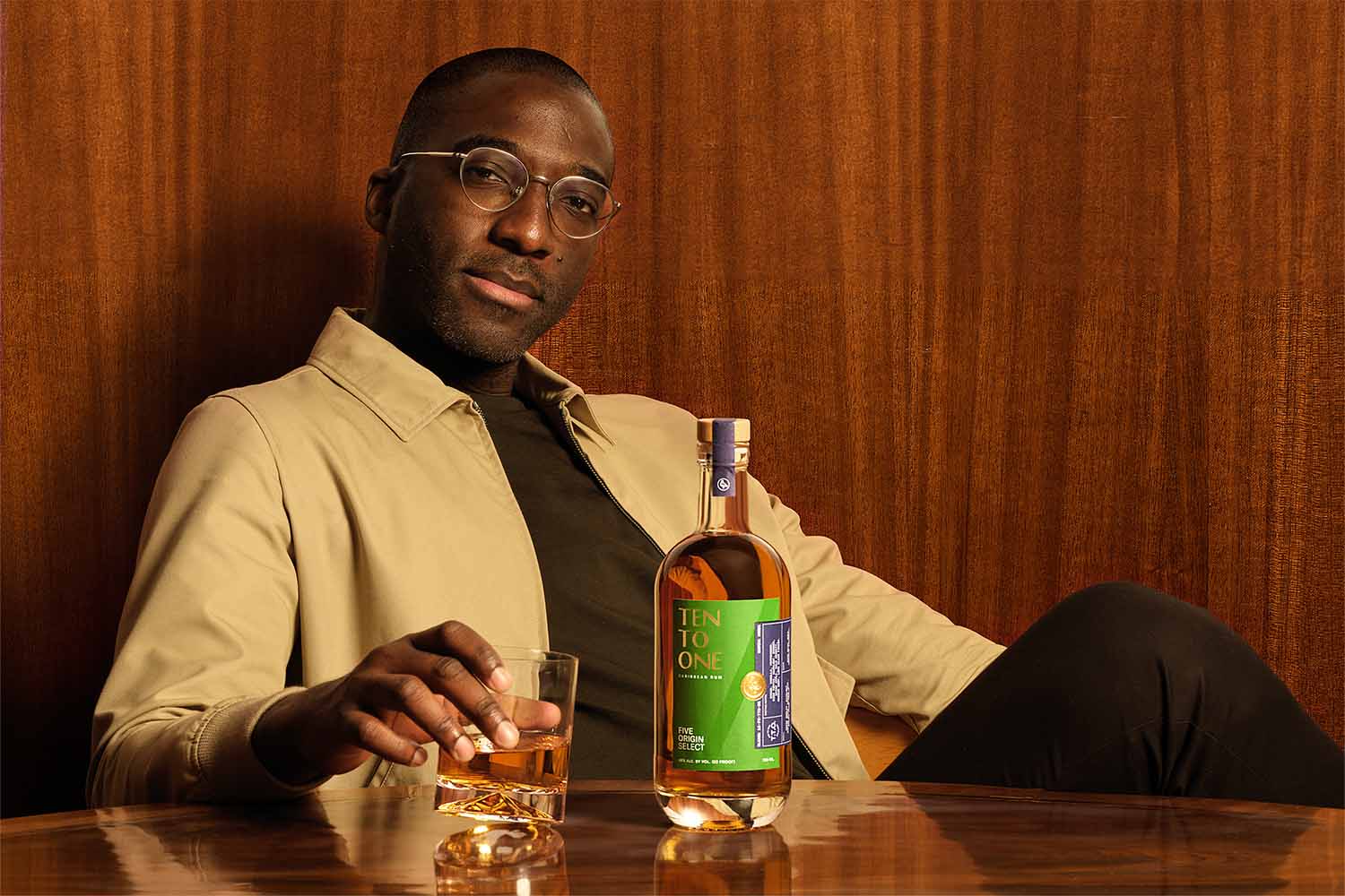 Ten to One founder Marc Farrell with his new rum Five Origin Select
