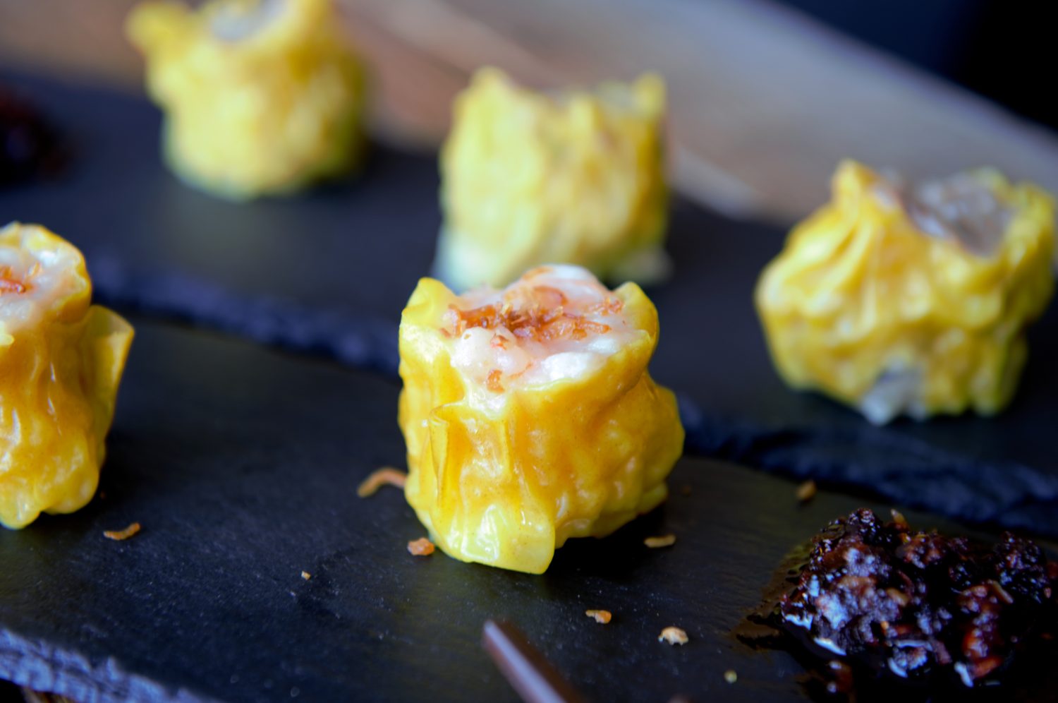 dim sum food on plate