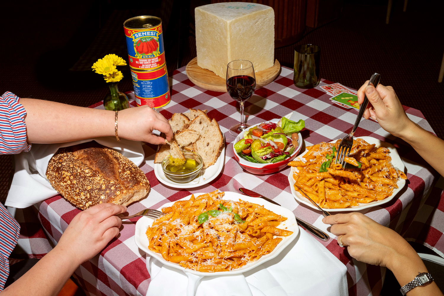 Pasta Tarot Red Sauce Nights