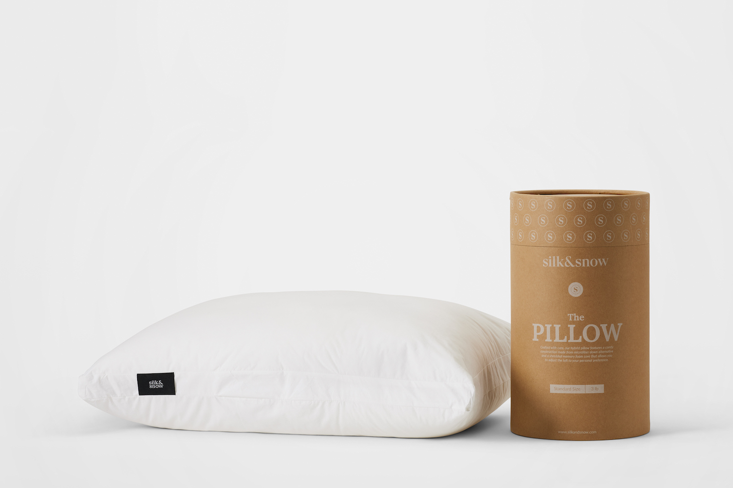 Silk &amp; Snow The Silk &amp; Snow Pillow